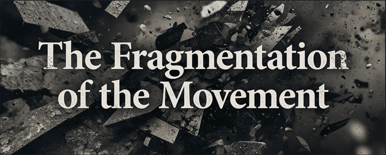 The Fragmentation of the Movement – Why We’re Standing in Our Own Way